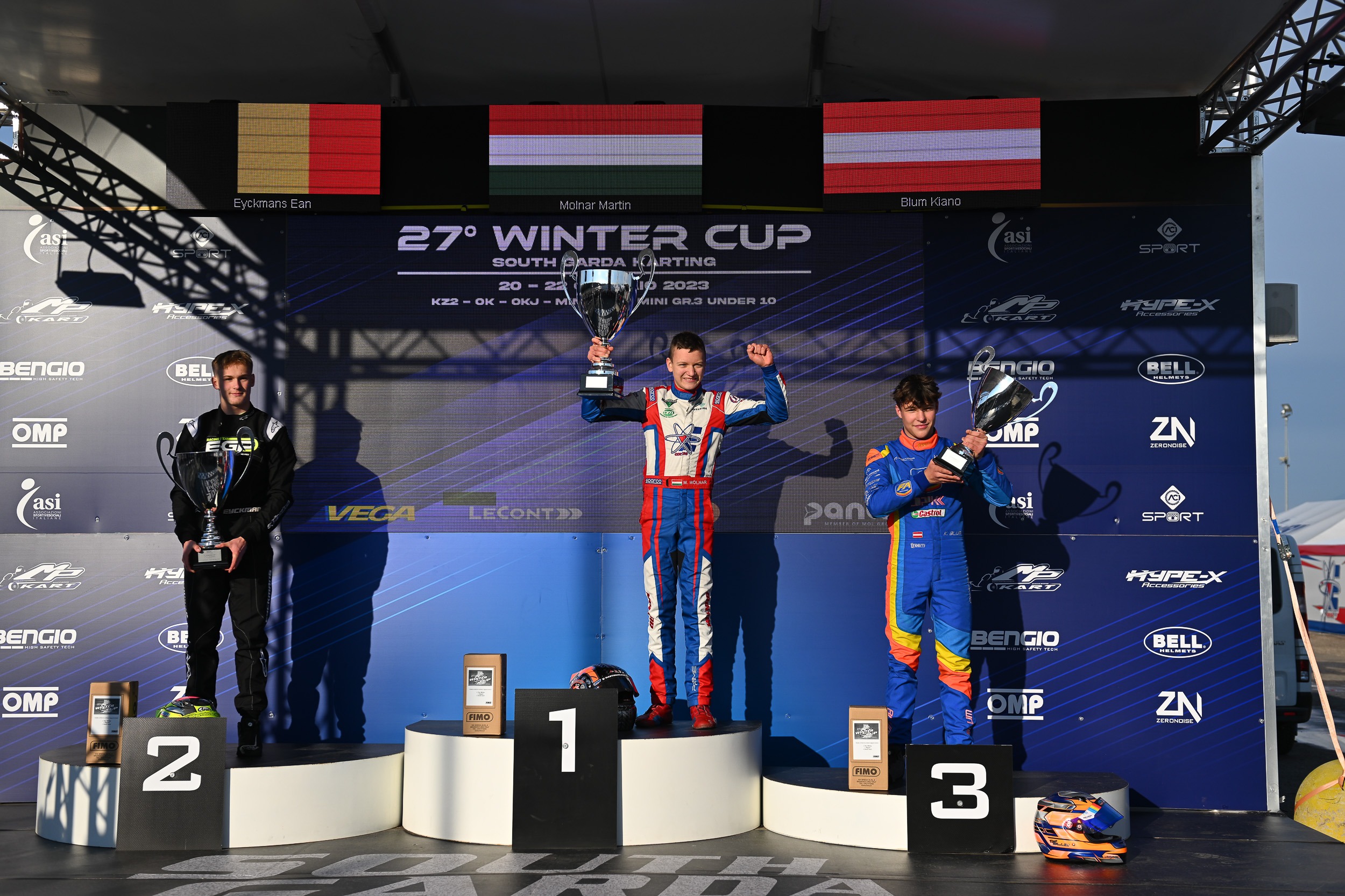 A sensational victory for Martin Molnár in the 27th Winter Cup karting competition
