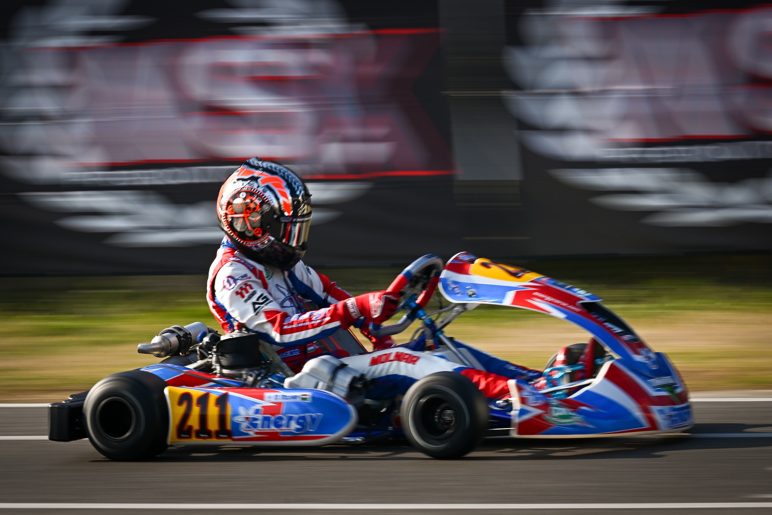 Martin Molnár would keep his first place in the world ranking on the debuting track in WSK