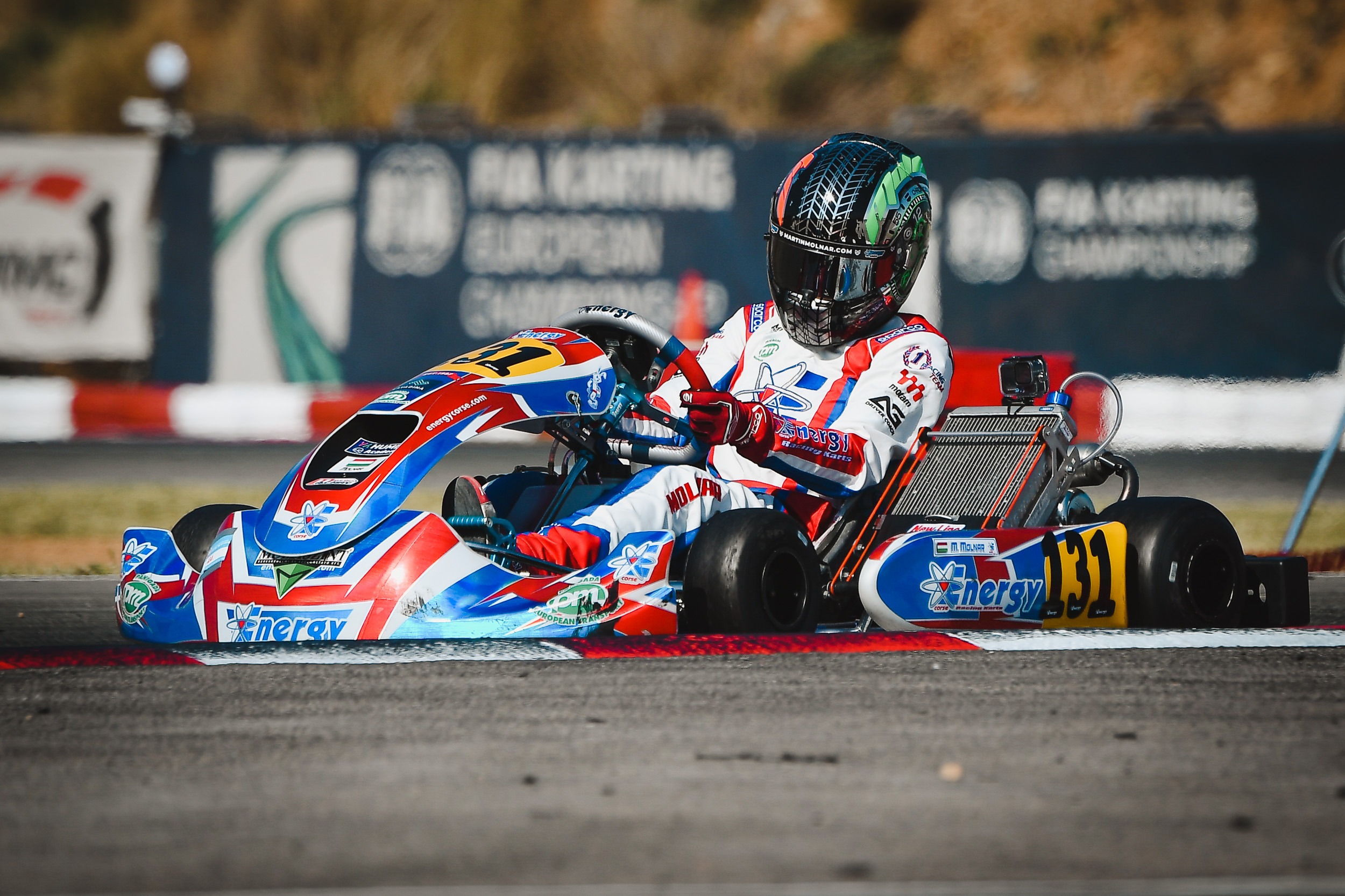 The European Karting Championship started well for Martin Molnár