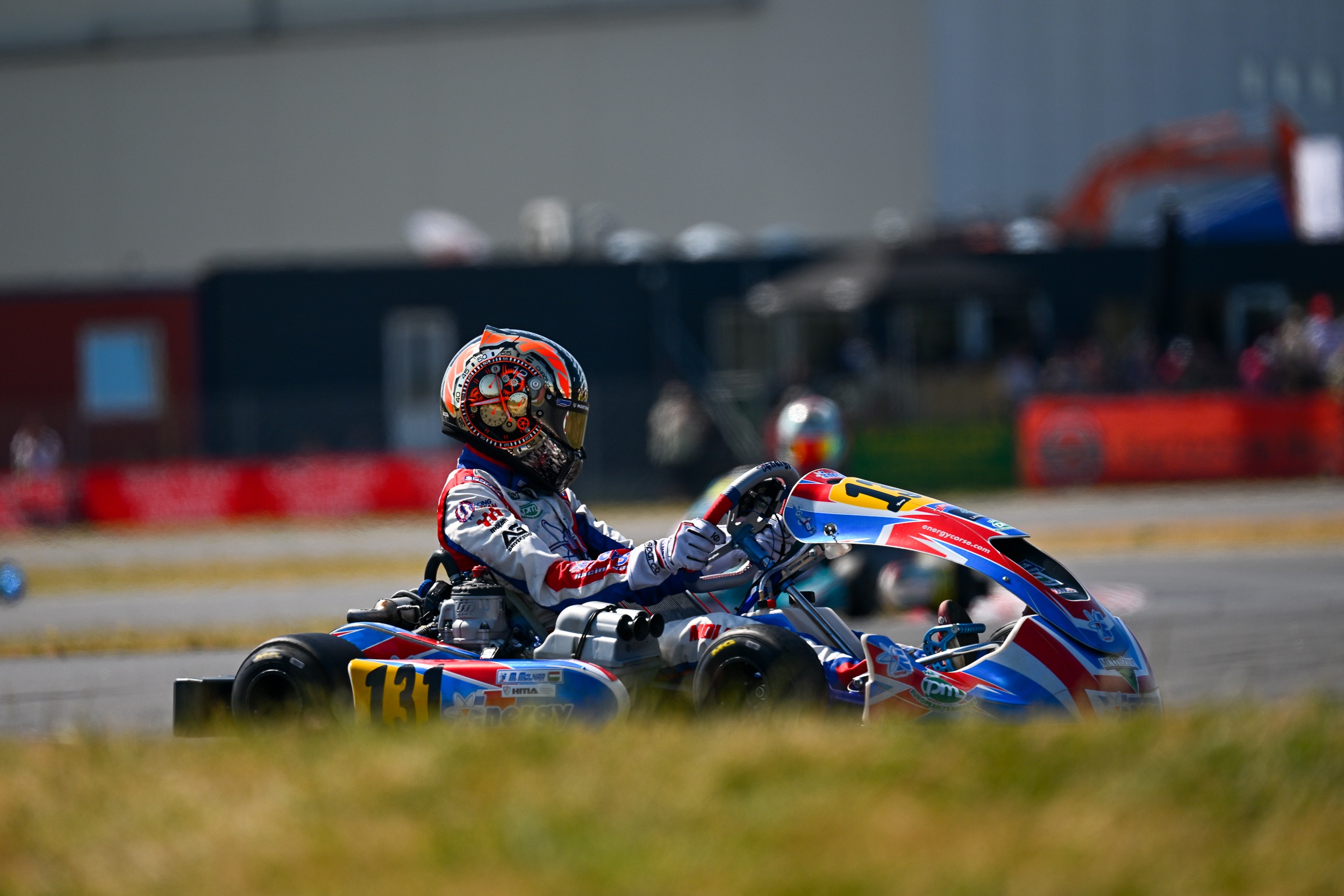 He showed good pace, but Martin Molnár’s European Championship in Denmark ended with a crash