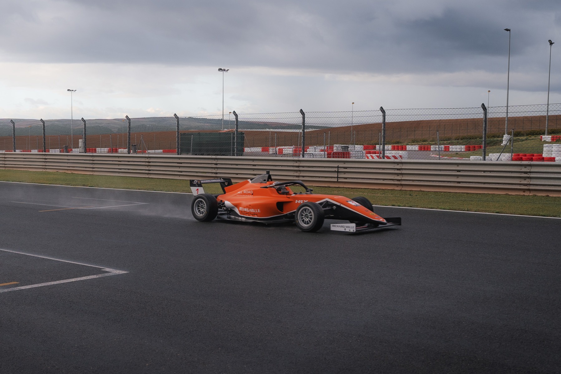 Martin Molnár made his debut as a racing driver at the Richard Mille Young Talent Academy