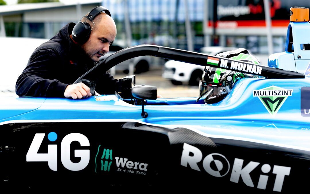 Afther his podium finishes, Martin Molnár faces a tough test at Donington Park